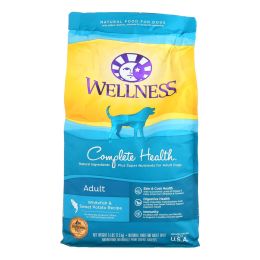 Wellness Pet Products Dog Food - Whitefish and Sweet Potato Recipe - Case of 6 - 5 lb.