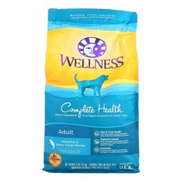 Wellness Pet Products Dog Food - Whitefish and Sweet Potato Recipe - Case of 6 - 5 lb.