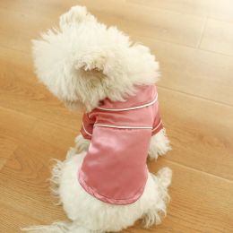 Silky Dog Pajamas (Color: Pink, size: Xl)