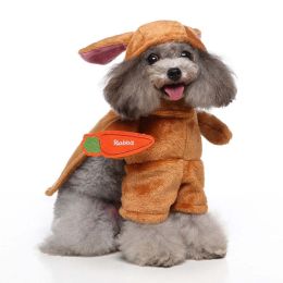 Dog Cosplay Costume (Color: Brown Rabbit, size: M)