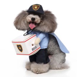Dog Cosplay Costume (Color: Deliveryman, size: L)