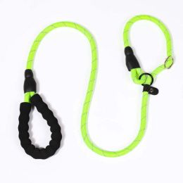 Reflective P Chain Pet Leash (Color: Green 1.4M, size: Width 1.0Cm)