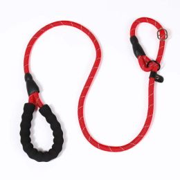Reflective P Chain Pet Leash (Color: Red 1.4M, size: Width 1.2Cm)