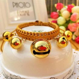 Adjustable Woven Collars (Color: 5 Gold, size: S)