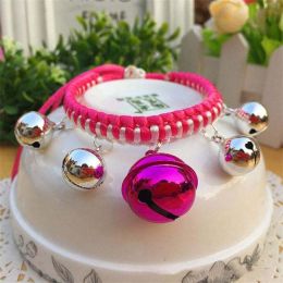 Adjustable Woven Collars (Color: 18 Rose Silver, size: S)