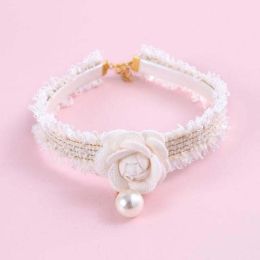 Jewelry Pet Dog Collars (Color: Beige 2, size: S20-28Cm)