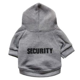 pet cat jacket to keep warm (Color: Grey Security, size: Xs)