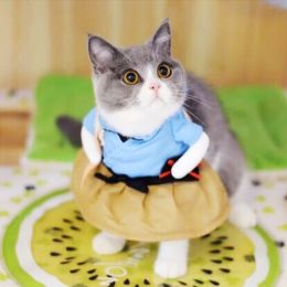 Party Clothes Funny Pet Costumes Halloween Costume Suit (Color: Taro, size: L)
