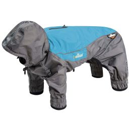 Dog Helios 'Arctic Blast' Full Bodied Winter Dog Coat w/ Blackshark Tech (Color: Blue, size: small)