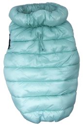 Pet Life 'Pursuit' Quilted Ultra-Plush Thermal Dog Jacket (Color: Aqua, size: X-Small)